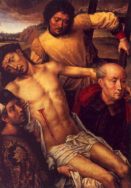 Hans Memling Descent from the Cross France oil painting art